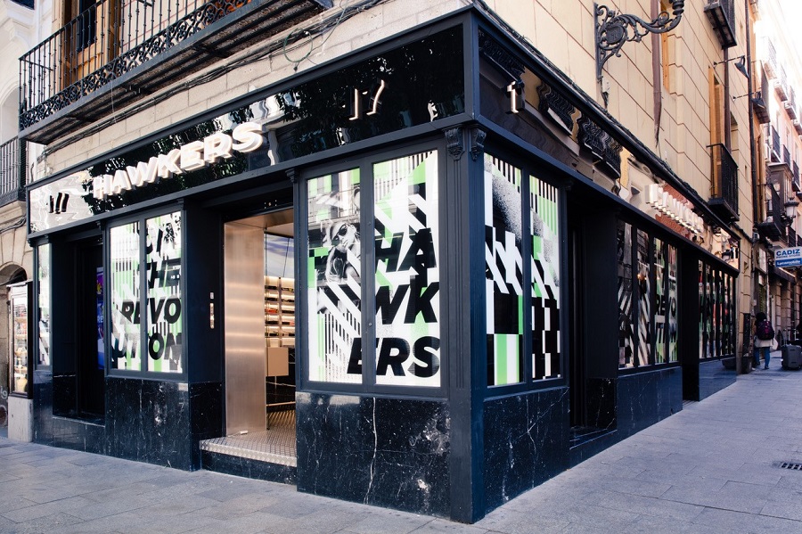 Hawkers Tienda Carretas Exterior