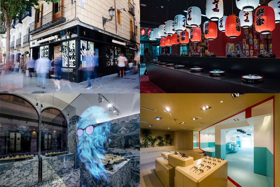 Hawkers varias tiendas